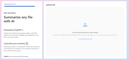 Any summary file with AI image | APPS 365